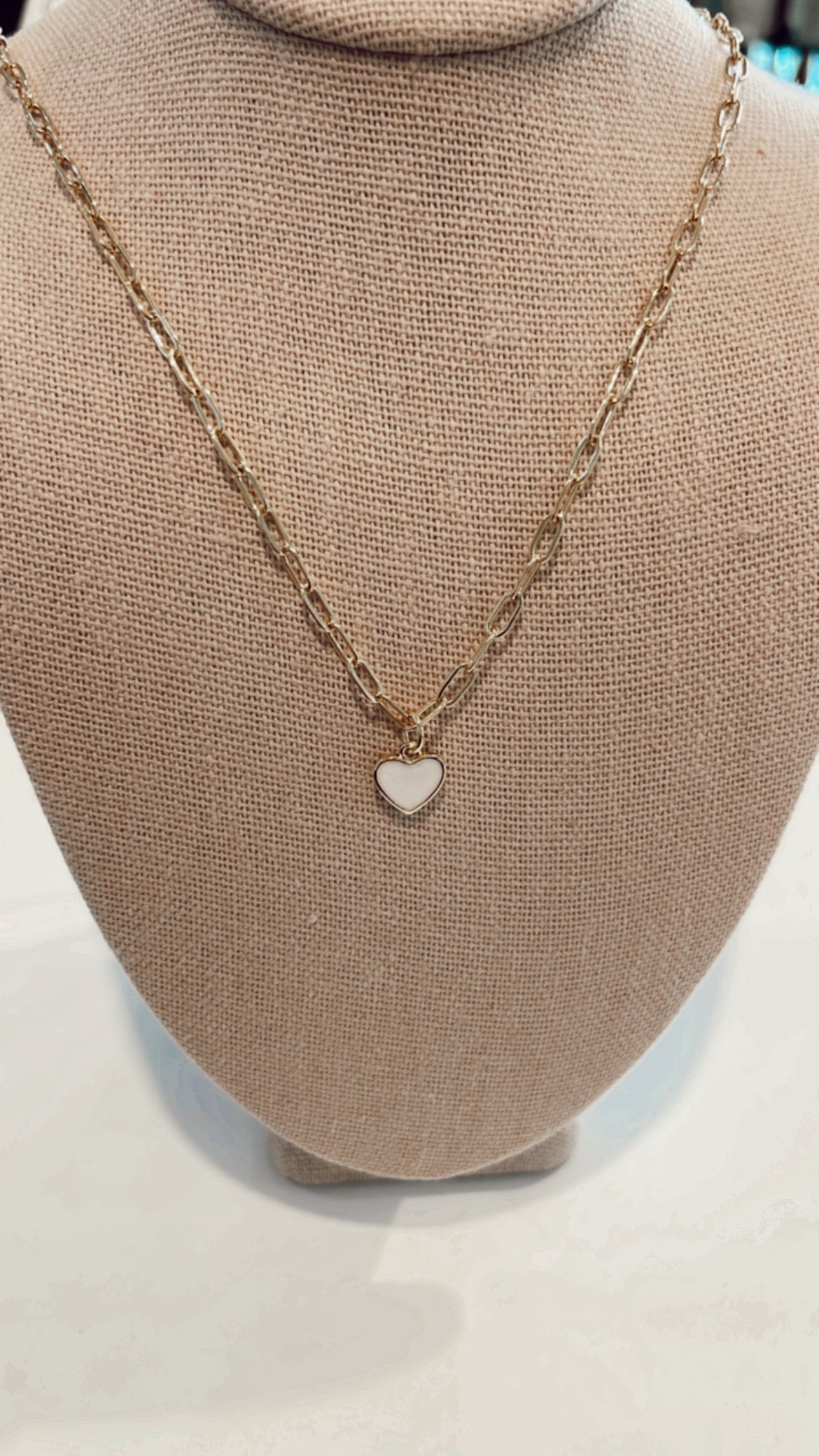 DBL small heart necklace
